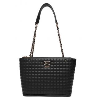 Guess HWQG8424220-BLA Γυναικεία Τσάντα Ώμου Μαύρη