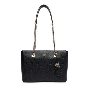 Guess HWPD7764230-BLA Γυναικεία Τσάντα Όμου Μαύρη Guess HWPD7764230-BLA Γυναικεία Τσάντα Όμου Μαύρη