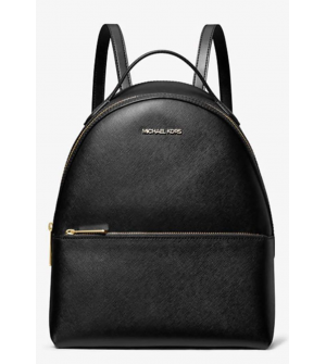 Michael Michael Kors Γυναικείο Σακίδιο Πλάτης Sheila 35F3G6HB6L-BLA Μαύρο, Medium Front Pocket Backpack, Vegan Υλικό, 31 x 26 x 13 cm