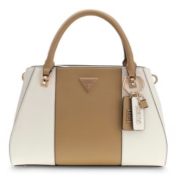 Guess Noelle Γυναικεία Τσάντα Χειρός HWZG9672070-OWB από Δερματίνη Saffiano με Αποσπώμενο Λουράκι Guess Noelle Γυναικεία Τσάντα Χειρός HWZG9672070-OWB από Δερματίνη Saffiano με Αποσπώμενο Λουράκι