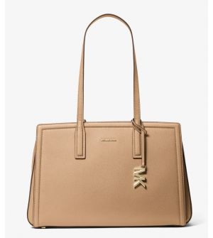 Michael Kors Laila Medium 30S5G9IT2L-1027 Γυναικεία Tote Τσάντα Ώμου από Γνήσιο Δέρμα HUSK
