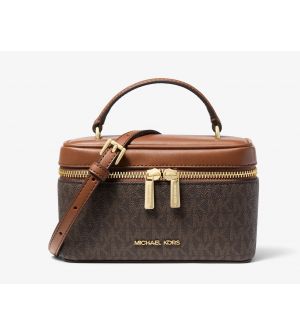 Michael Kors Vivi Small Γυναικεία Τσάντα Χιαστί Καφέ 35F6GVFC5B-0200