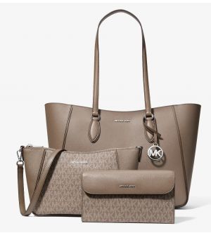 Michael Kors Jet Set Travel Large 3-in-1 Γυναικεία Τσάντα Tote 35F6STVT3Y-0283 με Αποσπώμενο Τσαντάκι και Πορτοφόλι