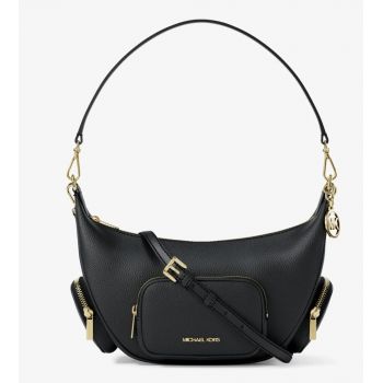 Michael Kors Merritt Medium Γυναικεία Τσάντα Ώμου Δερμάτινη 35R6G0WS8L-0001 Μαύρη Michael Kors Merritt Medium Γυναικεία Τσάντα Ώμου Δερμάτινη 35R6G0WS8L-0001 Μαύρη