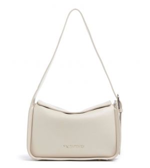 Valentino Bags Fosca Re VBS9AA14-991 Γυναικεία Τσάντα Ώμου από Συνθετικό Δέρμα Εκρού 26x18x11cm