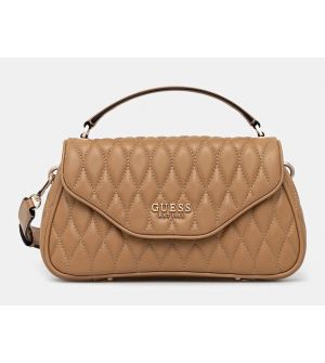 Guess HWQG8122200-BEI Γυναικεία Τσάντα Χειρός Μπεζ