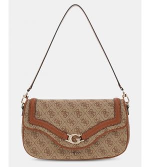 Guess HWSG7993200-LTL Γυναικεία Τσάντα Πλάτης Καφέ