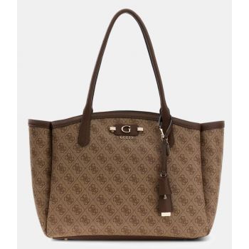 Guess Lindsey HWSG9749240-LTL Γυναικεία Τσάντα Χειρός, Καφέ Πολύχρωμη, Συνθετικό Δέρμα, 45 x 14 x 29 cm Guess Lindsey HWSG9749240-LTL Γυναικεία Τσάντα Χειρός, Καφέ Πολύχρωμη, Συνθετικό Δέρμα, 45 x 14 x 29 cm