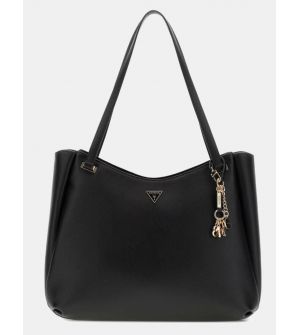 Guess Γυναικεία Τσάντα Ώμου Gilda HWZG9747230-BLA Μαύρη 36x26x10 cm