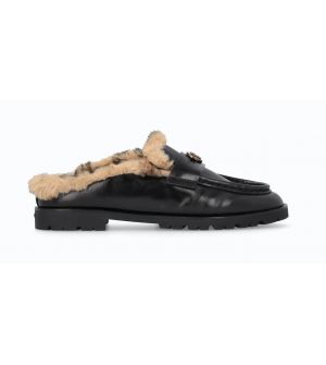 PINKO Nora 09 Sabot SD0683P186-Z99 Γυναικεία Δερμάτινα Mules Μαύρα