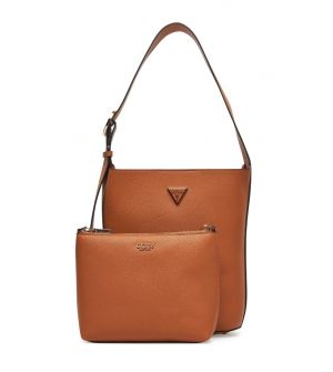 Guess HWBG6974040-COG Γυναικεία Τσάντα Χειρός Καφέ