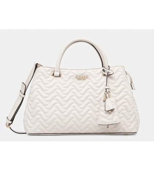 Guess HWQG9653070-TAU Γυναικεία Τσάντα Χειρός Καφέ