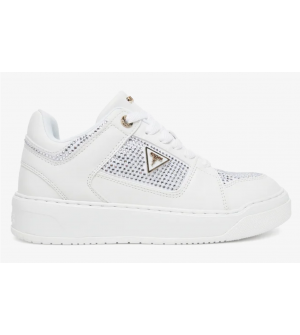 Guess FLTDL2LEA12-WHITE Γυναικεία Chunky Sneakers Λευκά