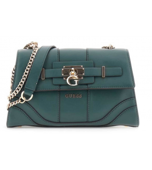 GUESS HWBG9206210-FOR Γυναικεία Τσάντα reyson Greyson Ώμου Πράσινη