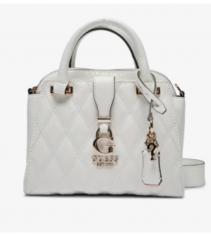 Guess HWGG9306050-WHI Adi Small Γυναικεία Τσάντα Ώμου, Λευκή