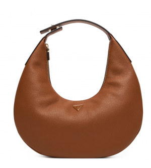 Guess Evie HWBG9664020-COG Γυναικεία Τσάντα Ώμου, Καφέ, Οικολογικό Δέρμα