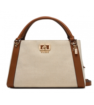 Guess Karnilla HWAG9719070-NTC Γυναικεία Τσάντα Χειρός / Ώμου Μπεζ από Οικολογικό Δέρμα
