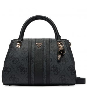 Guess Noelle II HWSS9672070-CLO Γυναικεία Τσάντα Ώμου Γκρι από Οικολογικό Δέρμα