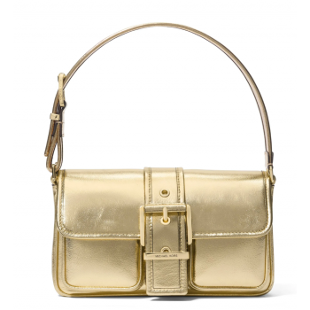 Michael Michael Kors Γυναικεία Τσάντα Ώμου Colby 30R5GBAL8M-Pale Gold, Δερμάτινη, Με Ρυθμιζόμενο Λουρί Michael Michael Kors Γυναικεία Τσάντα Ώμου Colby 30R5GBAL8M-Pale Gold, Δερμάτινη, Με Ρυθμιζόμενο Λουρί