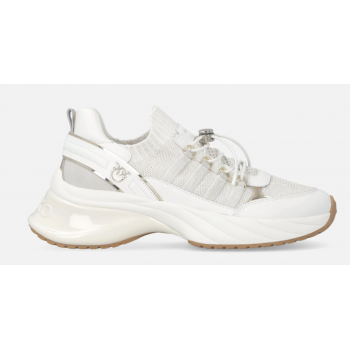 PINKO Ariel 34 SS0141P128-Z1B Γυναικεία Sneakers με Πλεκτό Άνω Μέρος, Δερμάτινες Λεπτομέρειες και Chunky Σόλα, Λευκά PINKO Ariel 34 SS0141P128-Z1B Γυναικεία Sneakers με Πλεκτό Άνω Μέρος, Δερμάτινες Λεπτομέρειες και Chunky Σόλα, Λευκά