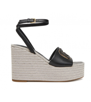 Guess Tanvee FL6ZLLLEA04-blkgo Γυναικείες Πλατφόρμες Μαύρες με Ψηλό Τακούνι 12cm