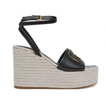 Guess Tanvee FL6ZLLLEA04-blkgo Γυναικείες Πλατφόρμες Μαύρες με Ψηλό Τακούνι 12cm Guess Tanvee FL6ZLLLEA04-blkgo Γυναικείες Πλατφόρμες Μαύρες με Ψηλό Τακούνι 12cm