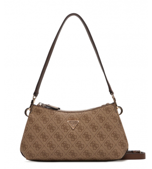 Guess Noelle II Mini HWBG9672730-LGW Γυναικεία Τσάντα Χειρός/Ώμου Καφέ