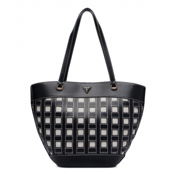 Guess Frankie HWWG9736220-BLA Γυναικεία Τσάντα Ώμου Μαύρη Guess Frankie HWWG9736220-BLA Γυναικεία Τσάντα Ώμου Μαύρη
