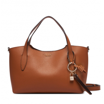 Guess Γυναικεία Τσάντα Ώμου HWBG9735060-LTA Καφέ με Αποσπώμενο Λουράκι & Τσαντάκι Guess Γυναικεία Τσάντα Ώμου HWBG9735060-LTA Καφέ με Αποσπώμενο Λουράκι & Τσαντάκι