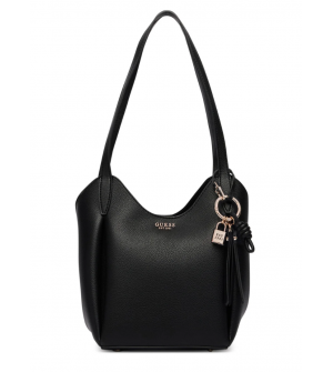 Guess Melody HWBG9735030-BLA Γυναικεία Τσάντα Ώμου Μαύρη