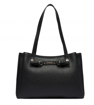 Guess Γυναικεία Τσάντα Ώμου HWBG9742230-BLA Μαύρη 39x25x11cm