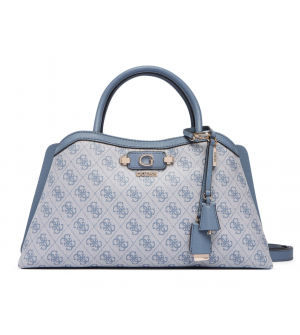 Guess Lindsey HWSG9749060-SLG Γυναικεία Τσάντα Χειρός / Ώμου Μπλε με Μονόγραμμα
