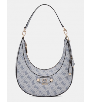 Guess Lindsey Γυναικεία Τσάντα Ώμου Hobo Μπλε HWSG9749010-SLG