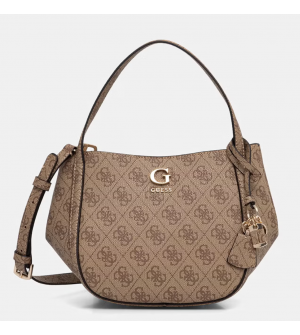 Guess Coleen HWSG9756050-LTL Γυναικεία Τσάντα Χιαστί Μπεζ