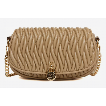 Michael Kors Mila Γυναικεία Καπιτονέ Τσάντα Χιαστί Camel 35S6GIMC5Y-222 Michael Kors Mila Γυναικεία Καπιτονέ Τσάντα Χιαστί Camel 35S6GIMC5Y-222