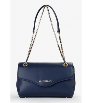 Valentino Bags Nox Re VBS9OC09-002 Γυναικεία Τσάντα Ώμου από Οικολογικό Δέρμα Μπλε 27x17x9 cm