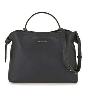 Valentino Bags Femke VBS9AF04/FEM-001 Γυναικεία Τσάντα Χειρός Μαύρη από Συνθετικό Δέρμα με Λουράκι Ώμου 35x27x14cm