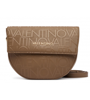 Valentino Bags Gynevra Re VBSA6809-005 Γυναικεία Τσάντα Ώμου / Χιαστί Καφέ με Μονόγραμμα