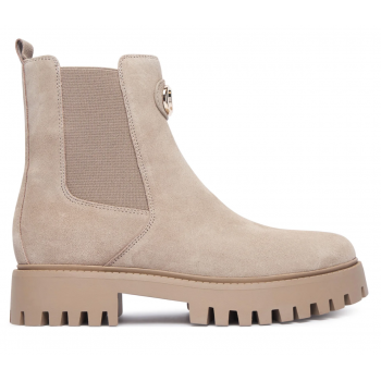 Guess Γυναικεία Chelsea Μποτάκια FLTF2DSUE10-GREY από Φυσικό Δέρμα Suede Ανοιχτό Μπεζ με Chunky Σόλα Guess Γυναικεία Chelsea Μποτάκια FLTF2DSUE10-GREY από Φυσικό Δέρμα Suede Ανοιχτό Μπεζ με Chunky Σόλα