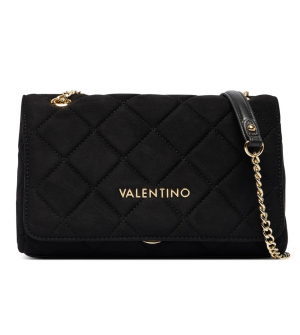 Valentino Ocarina VBSA9B02-001 Γυναικεία Τσάντα Ώμου Μαύρη Καπιτονέ 25x17x9cm