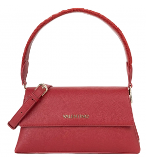 Valentino Polar Flap Bag VBSA6J09-071 Γυναικεία Τσάντα Ώμου / Χιαστί Ciliegia Σκούρο Κόκκινο