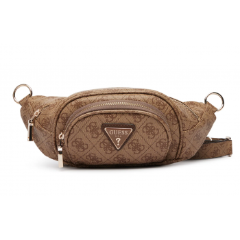 Guess Latona Travel TWHB9211080-LTL Γυναικείο Τσαντάκι Μέσης Καφέ με Monogram Guess Latona Travel TWHB9211080-LTL Γυναικείο Τσαντάκι Μέσης Καφέ με Monogram
