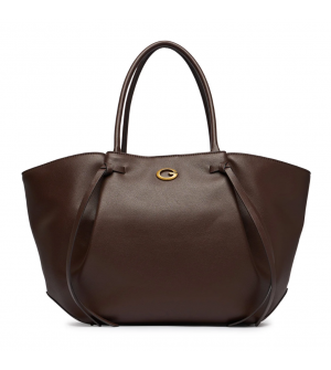Guess Allegra HWBG2237230-BRO Γυναικεία Τσάντα Ώμου Σκούρο Καφέ, A4, 30-52 x 27 x 13 cm