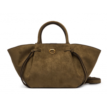 Guess Allegra HWSG2237060-OLV Γυναικεία Τσάντα Χειρός Χακί από Απομίμηση Suede με Αποσπώμενο Ρυθμιζόμενο Λουράκι Guess Allegra HWSG2237060-OLV Γυναικεία Τσάντα Χειρός Χακί από Απομίμηση Suede με Αποσπώμενο Ρυθμιζόμενο Λουράκι