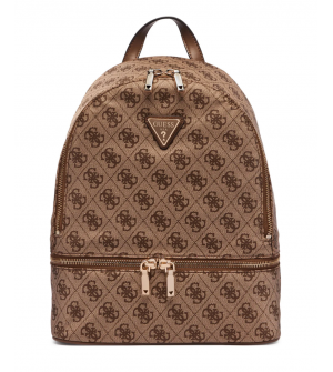 Guess Adrian Logo Travel TWNB2168030-LTL Σακίδιο Πλάτης Καφέ με Μονόγραμμα