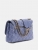Guess Giully HWBQ9673200-GBU Γυναικεία Τσάντα Χιαστί Τυρκουάζ, Οικολογικό Δέρμα