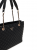 Guess Giully II HWQG9673240-BLA Γυναικεία Τσάντα Ώμου Μαύρη, Οικολογικό Δέρμα, Χωράει Α4