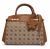 Guess Melinda HWJP9902060-LTL Γυναικεία Τσάντα Χειρός / Ώμου Καφέ από Οικολογικό Δέρμα