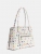Guess Patsie Shopper TWGM9919024-MUO Γυναικεία Τσάντα Ώμου Λευκή Πολύχρωμη