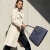 Guess Patsie Tote TWGP9919024-NLO Γυναικεία Τσάντα Ώμου Μπλε Logo